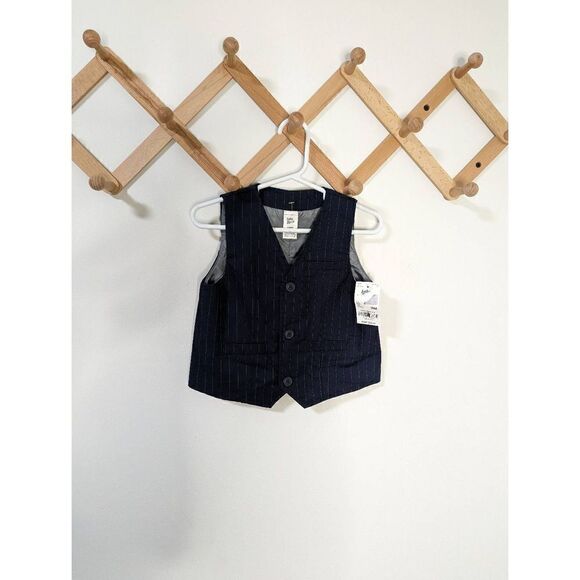 NWT Baby B'gosh Pinstriped Vest - Size 18M - Picture 1 of 5